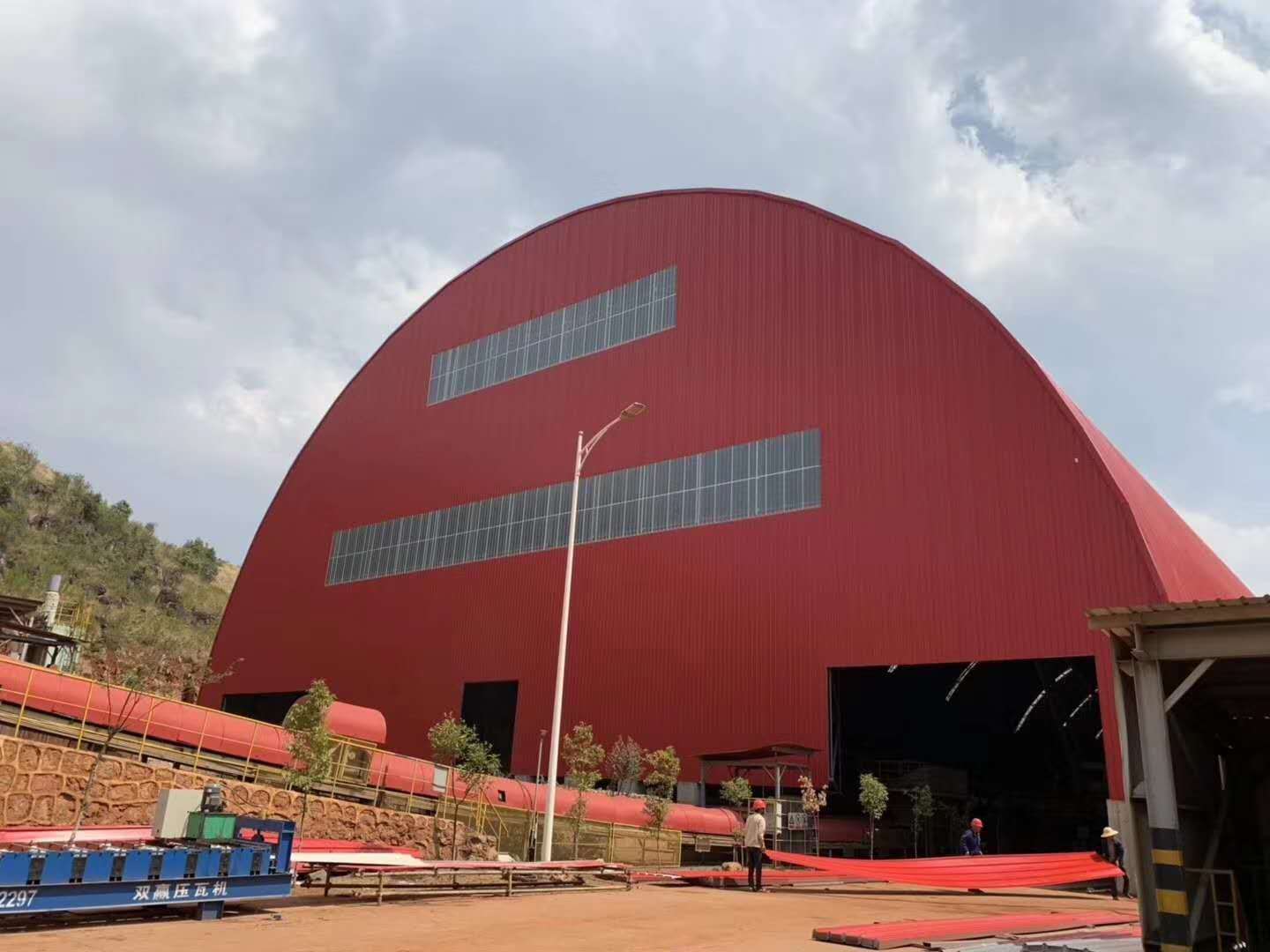 天水储煤棚网架