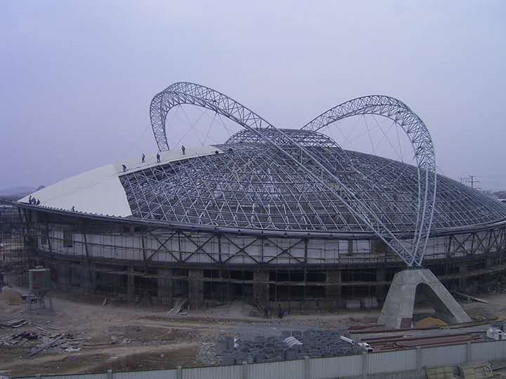 天水体育馆网架